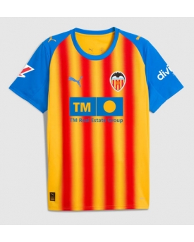 Valencia Maglia Gara Terza Repliche 2025-26 Maniche Corte